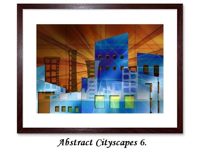 Abstract Cityscapes 6